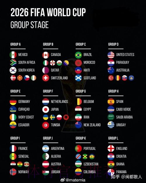 2026美加墨世界杯排名方法